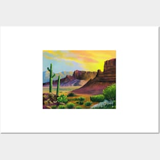 Sonoran Sunset Posters and Art